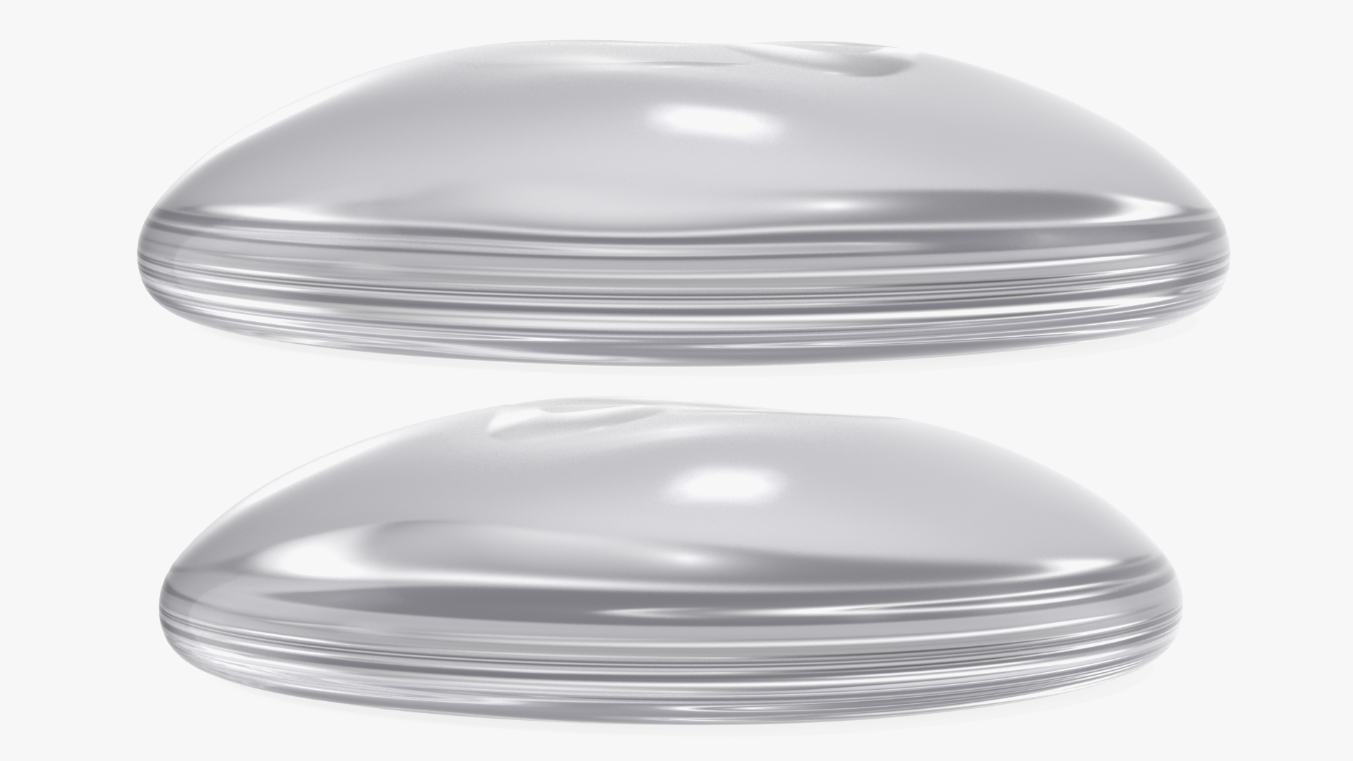 3D model Low Plus Breast Implant Smooth