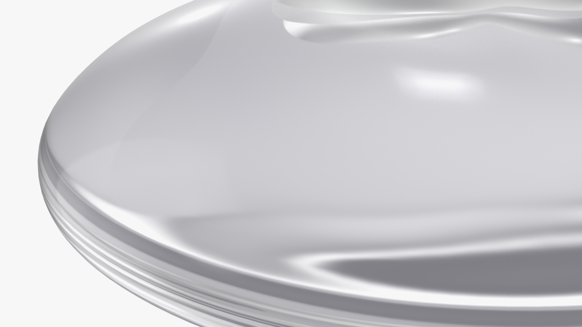 3D model Low Plus Breast Implant Smooth
