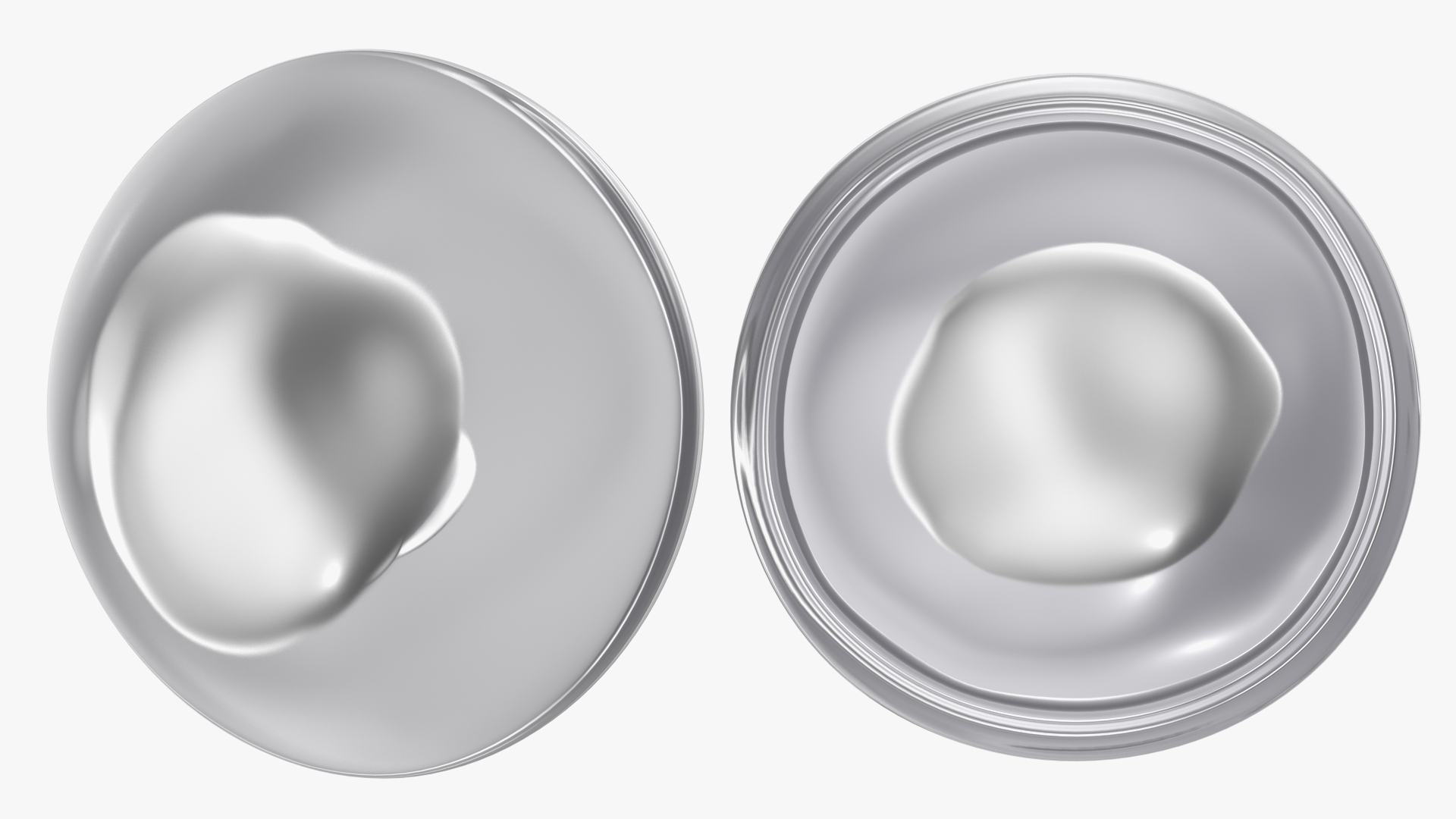 3D model Low Plus Breast Implant Smooth