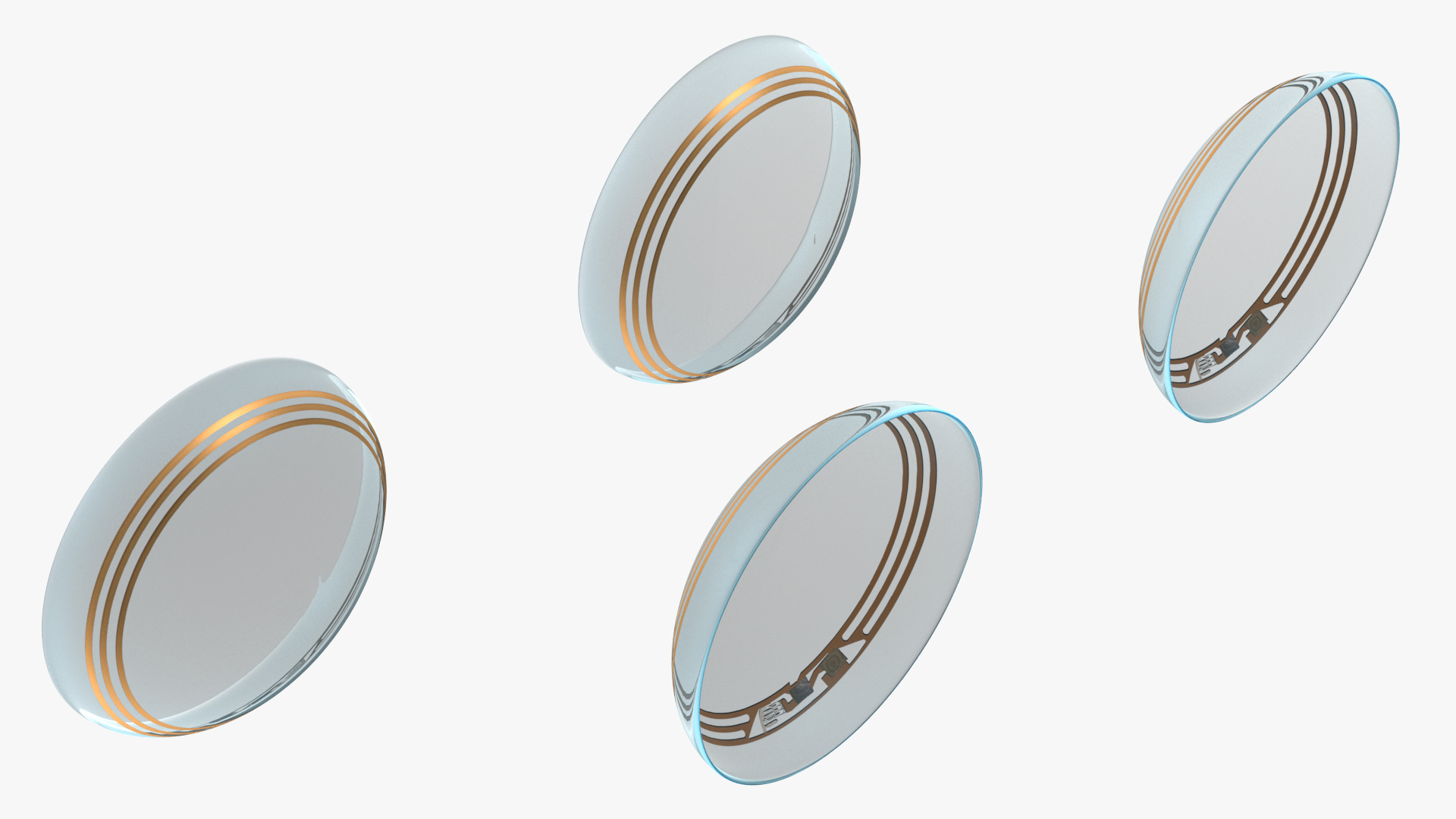 Google Smart Contact Lenses 3D
