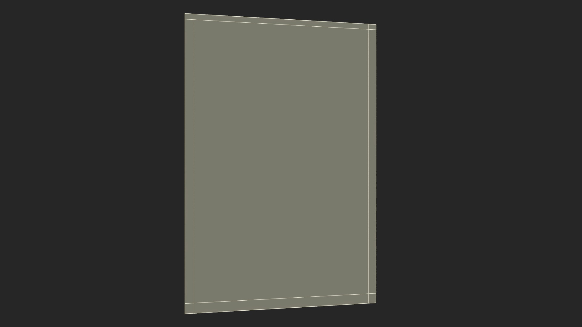 3D Blank Suggestions Form Light Blue model