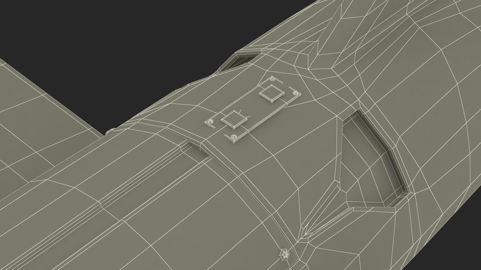 Drone Kamikaze Iranian Arash 2 Rigged 3D