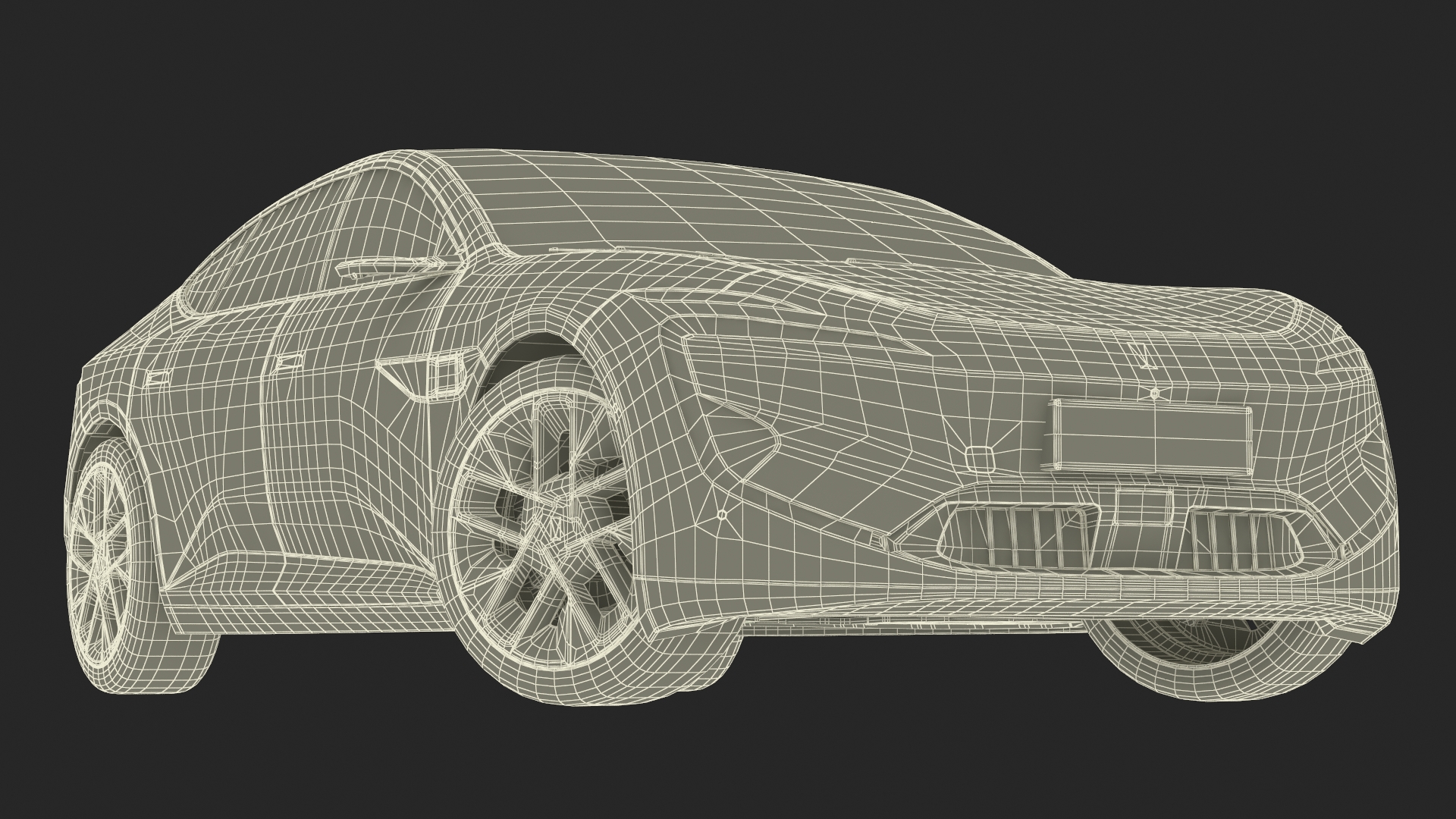 Avatr 12 EV Purple Color 3D model