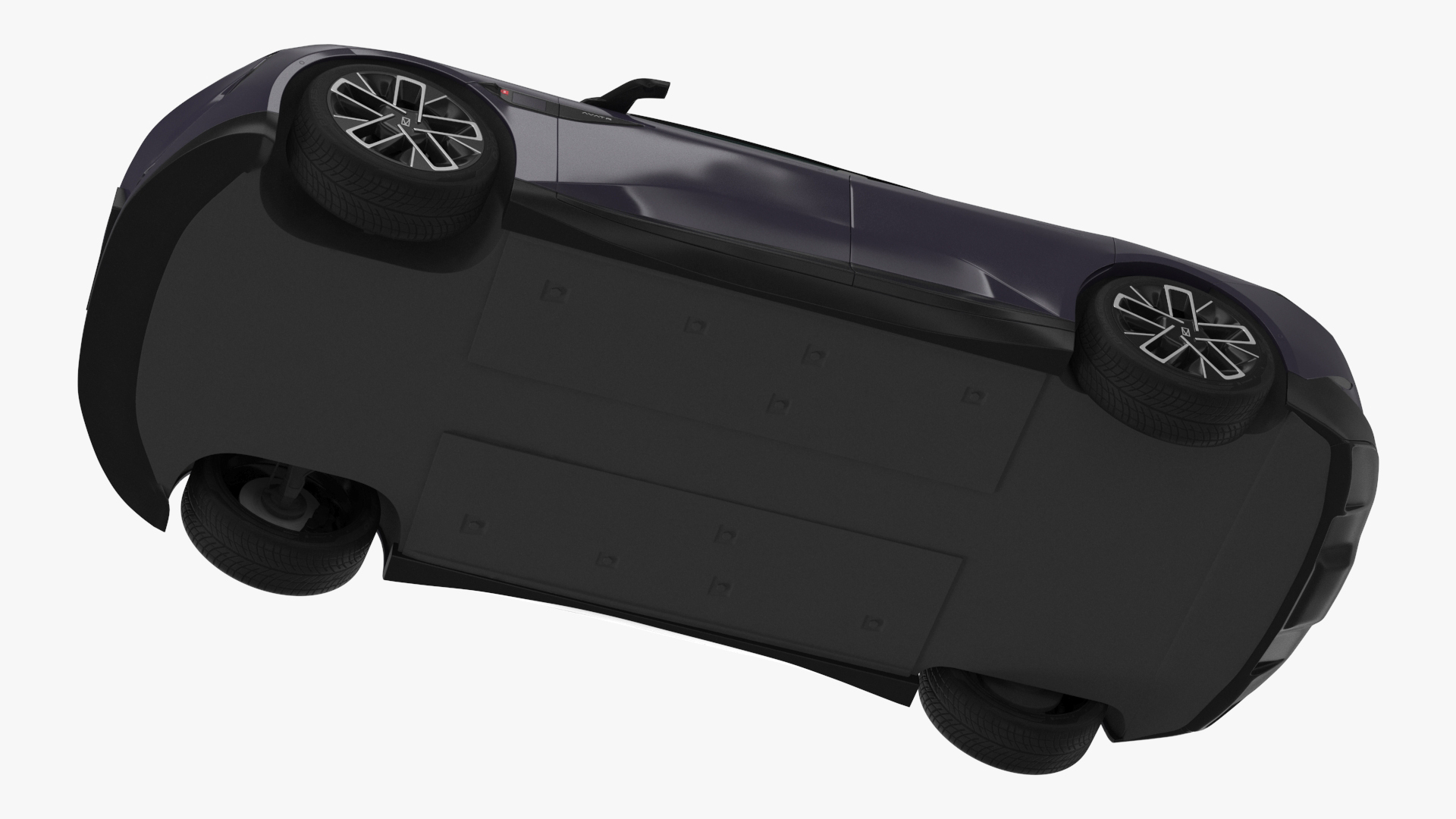Avatr 12 EV Purple Color 3D model