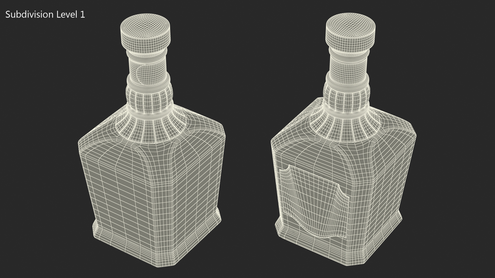 3D Jack Daniels Single-Barrel Dark