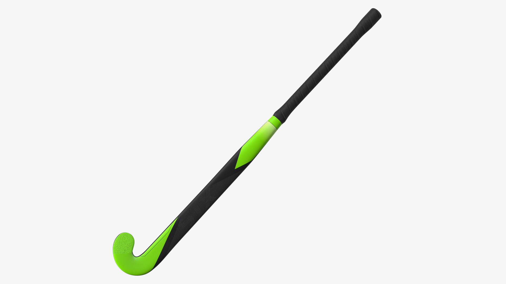 Field Hockey Stick Green 3D model