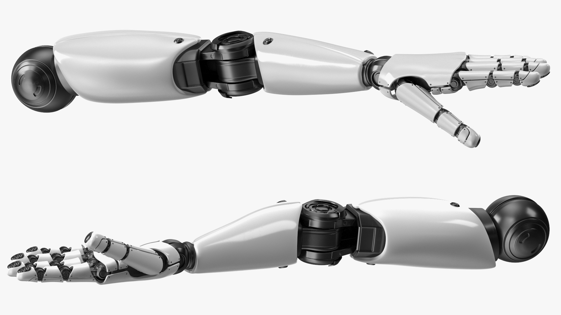 Sci Fi Robot Arm Rigged for Cinema 4D 3D