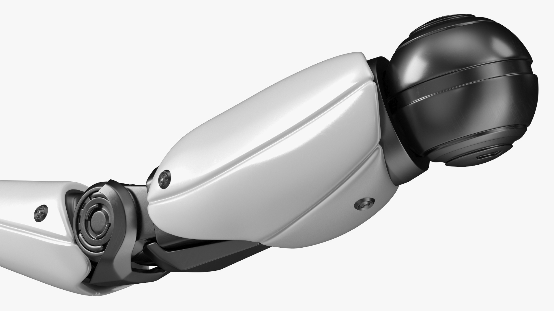 Sci Fi Robot Arm Rigged for Cinema 4D 3D