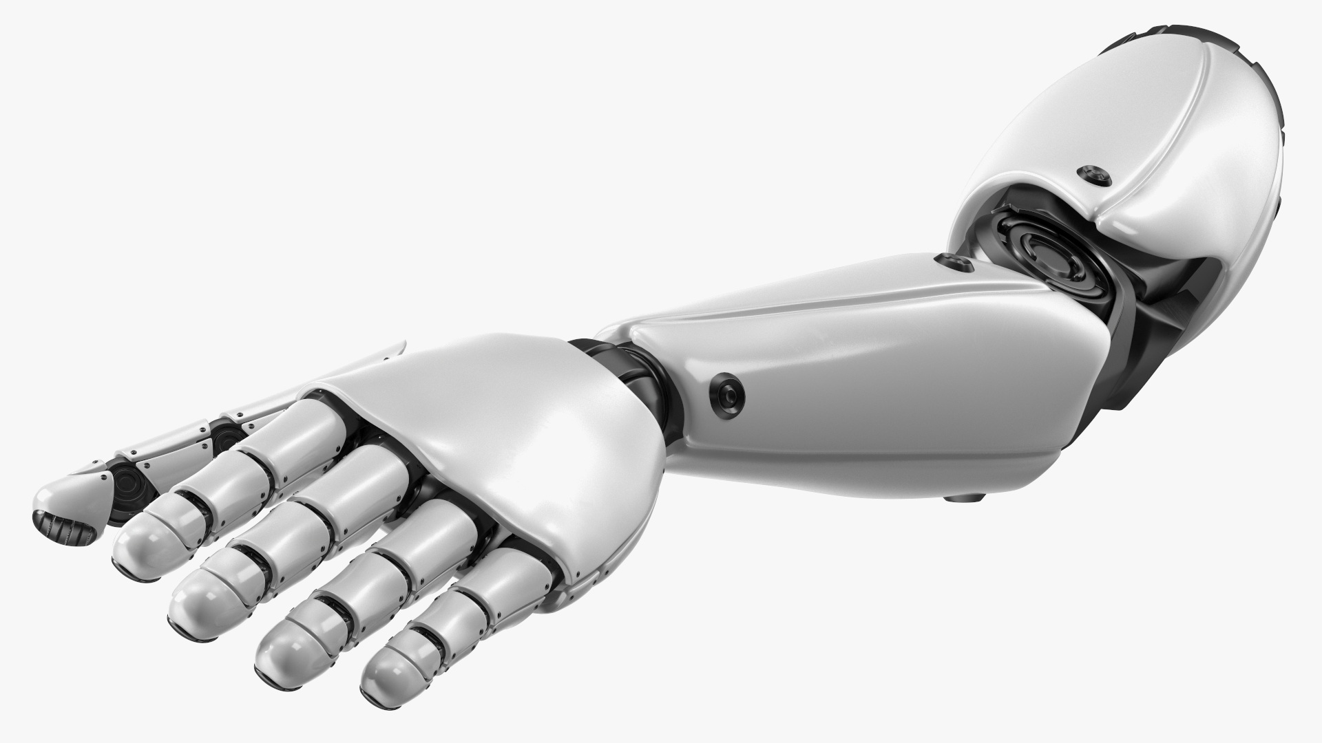 Sci Fi Robot Arm Rigged for Cinema 4D 3D