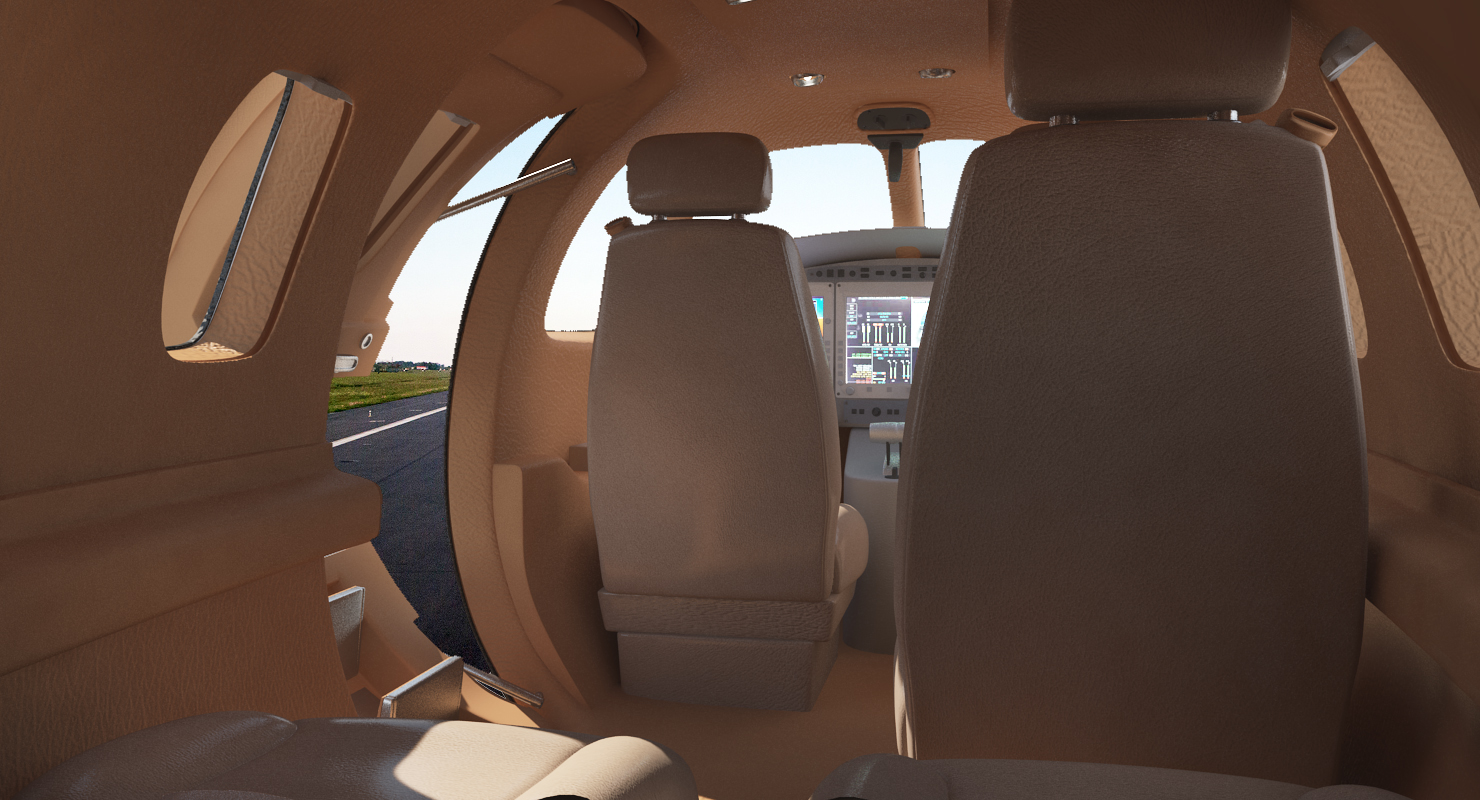 3D Very Light Jet Eclipse 550