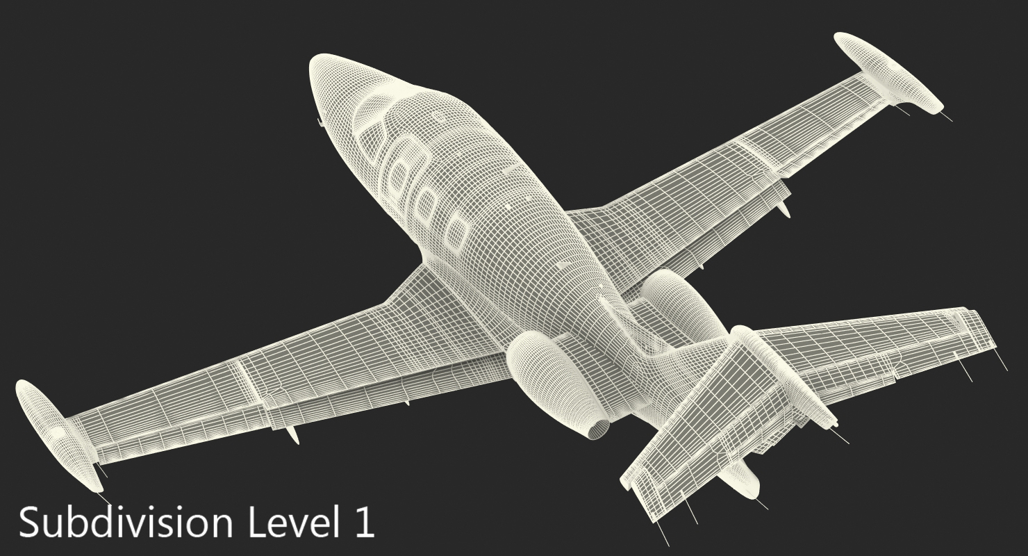 3D Very Light Jet Eclipse 550