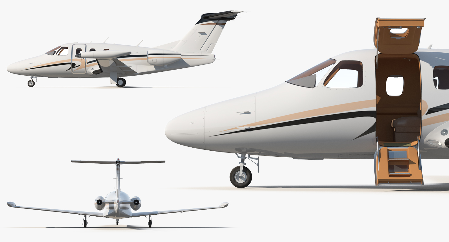 3D Very Light Jet Eclipse 550