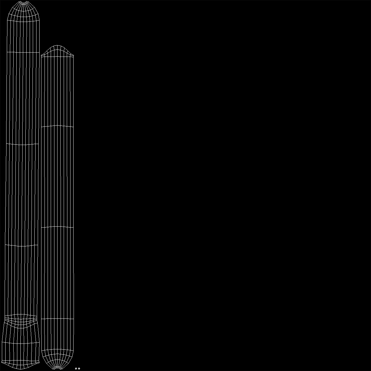 Pneumatic Nail 422J 3D model