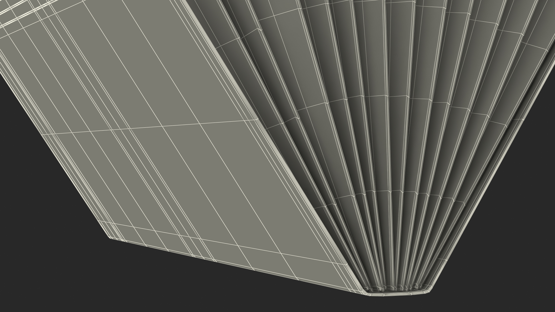 3D Expanding File Folder Open Blue