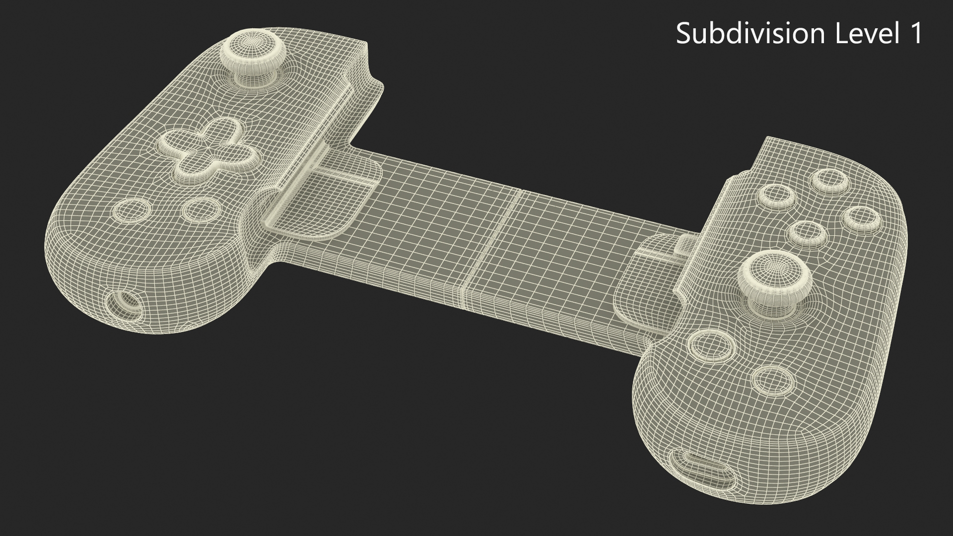3D Backbone_One_for_iPhone_PlayStation_Edition model