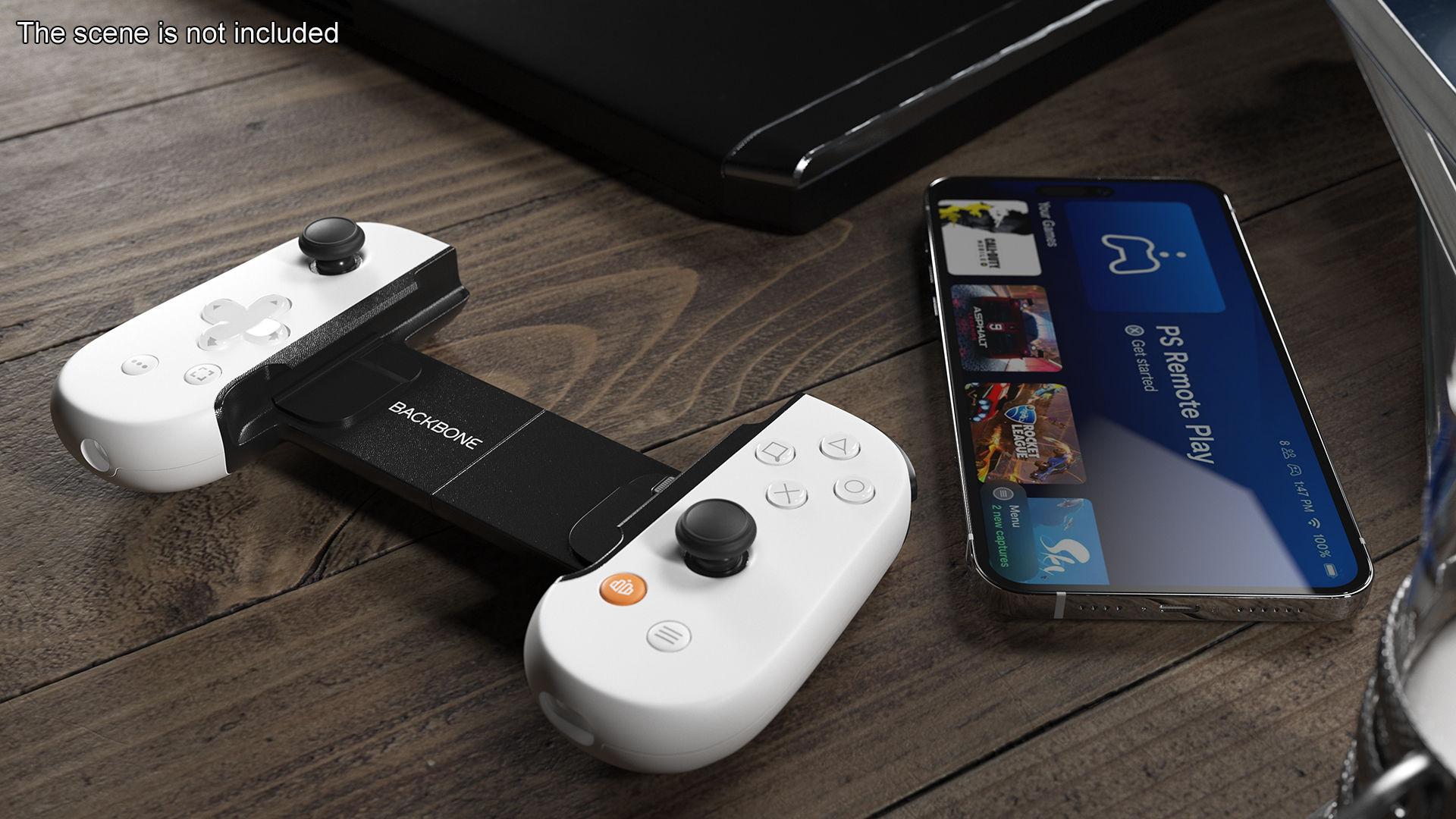 3D Backbone_One_for_iPhone_PlayStation_Edition model