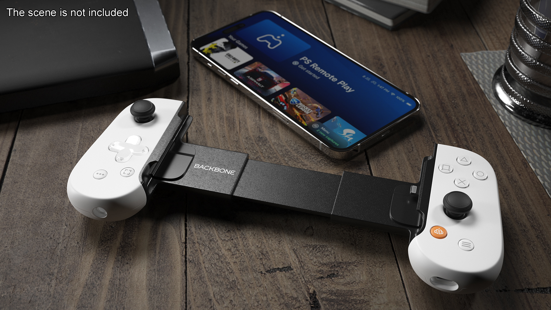 3D Backbone_One_for_iPhone_PlayStation_Edition model