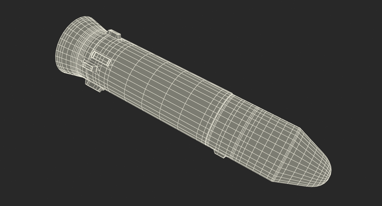 Taepodong 2 Nuclear Warhead 3D