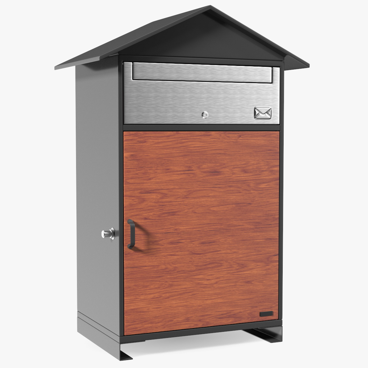 Parcel Drop Box Black