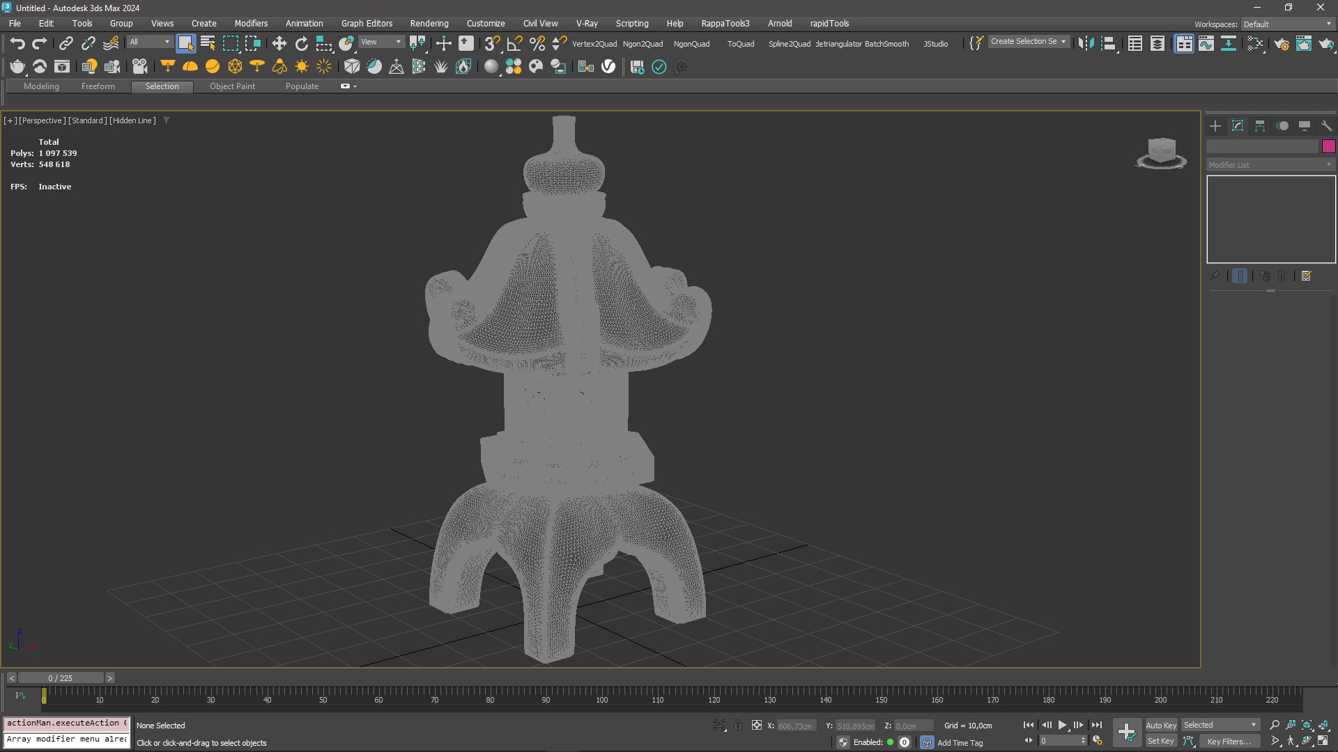 3D model Japanese Stone Lantern for 3D Print