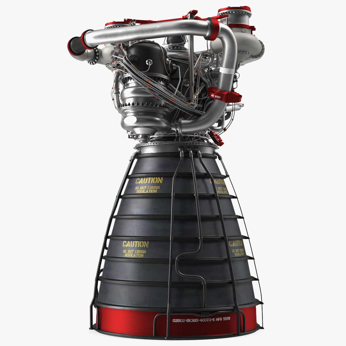 Rocket Engine RS 25 Rocket System 25, view 10