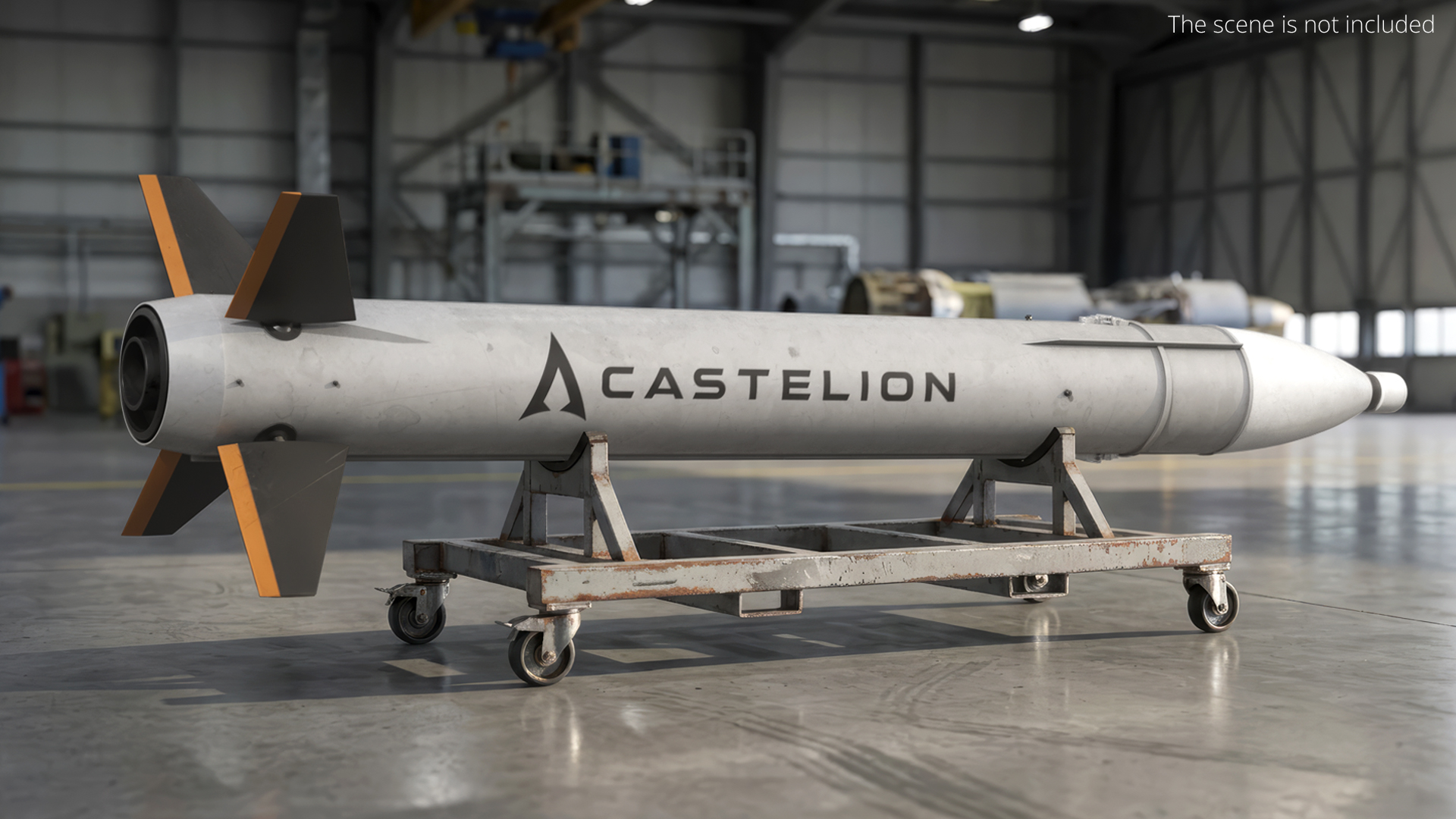 Hypersonic Missile, view 4