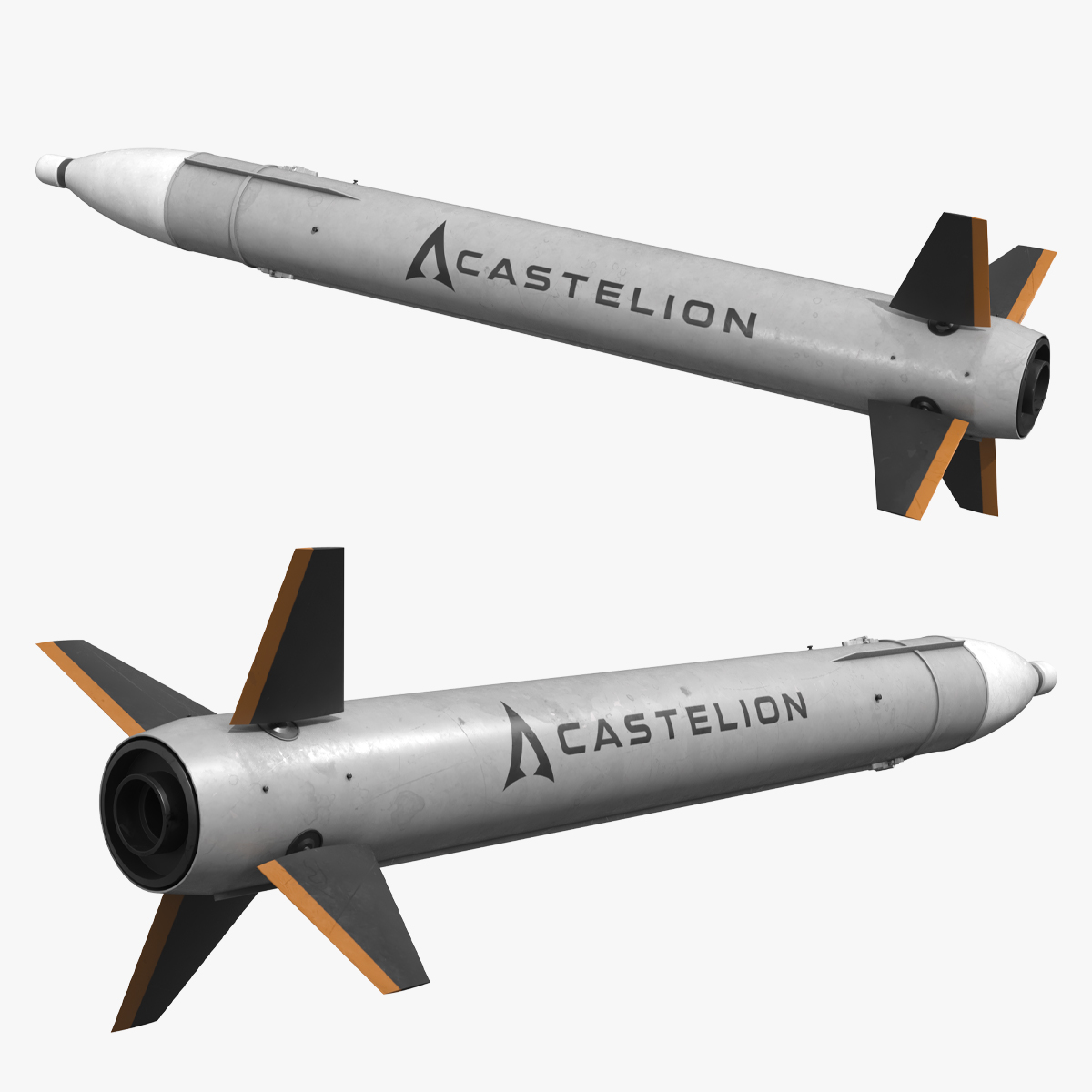 Hypersonic Missile 3D model preview