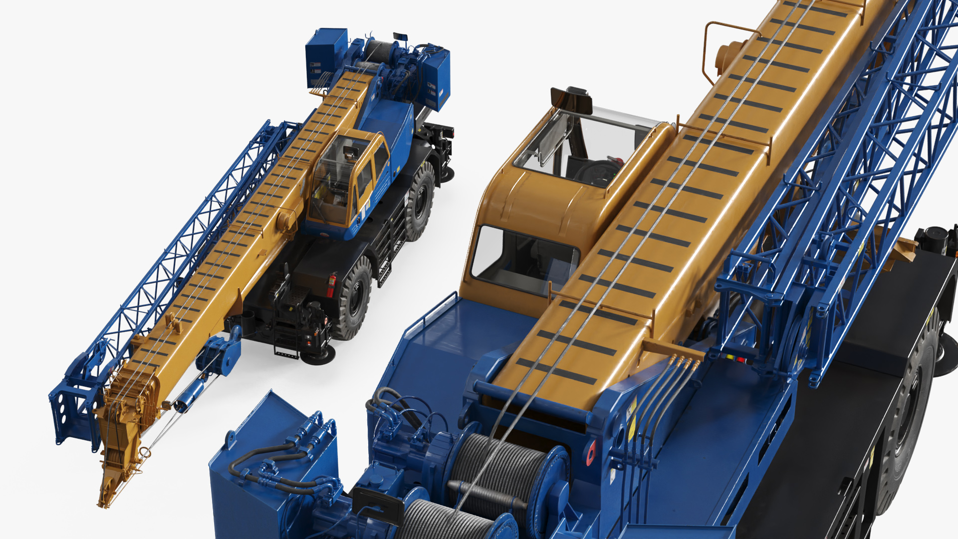 Mobile Boom Crane Machine Simplified - view 6