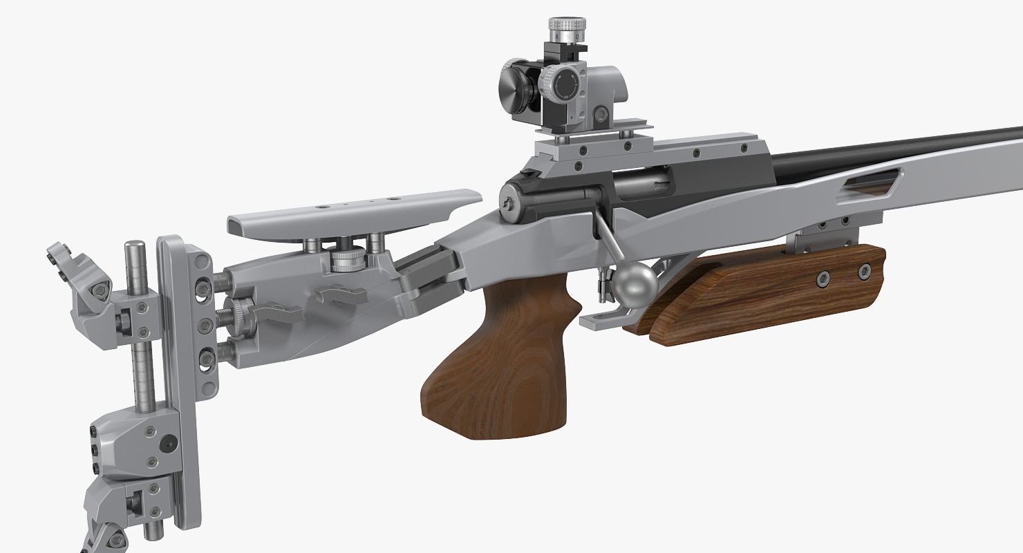 Biathlon Rifle 3D model