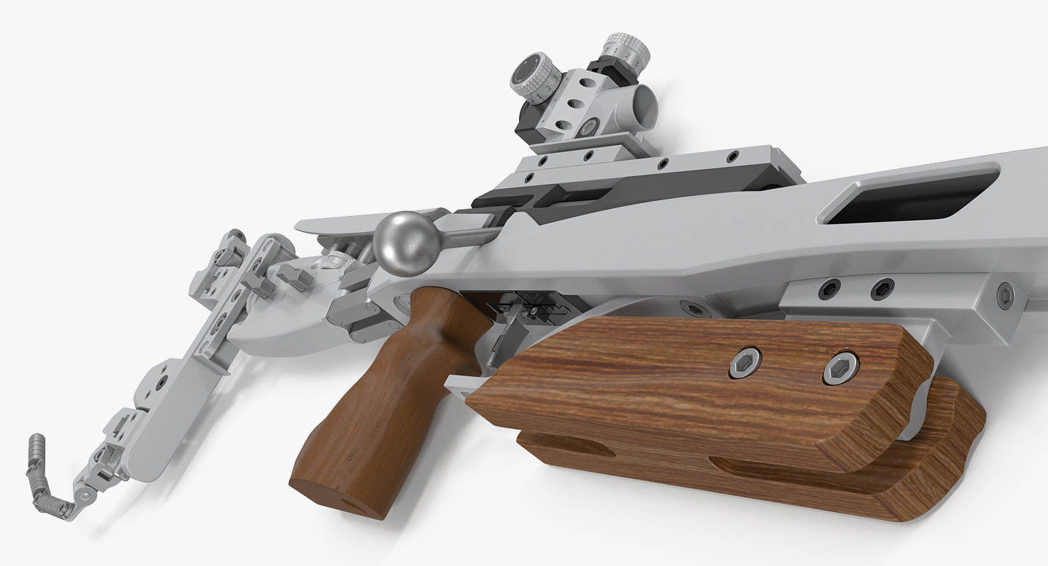 Biathlon Rifle 3D model