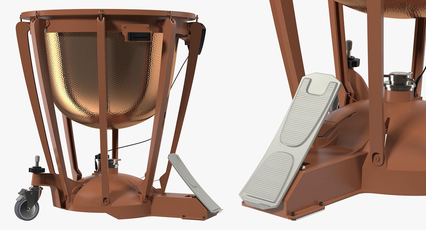 Copper Kettledrum 3D