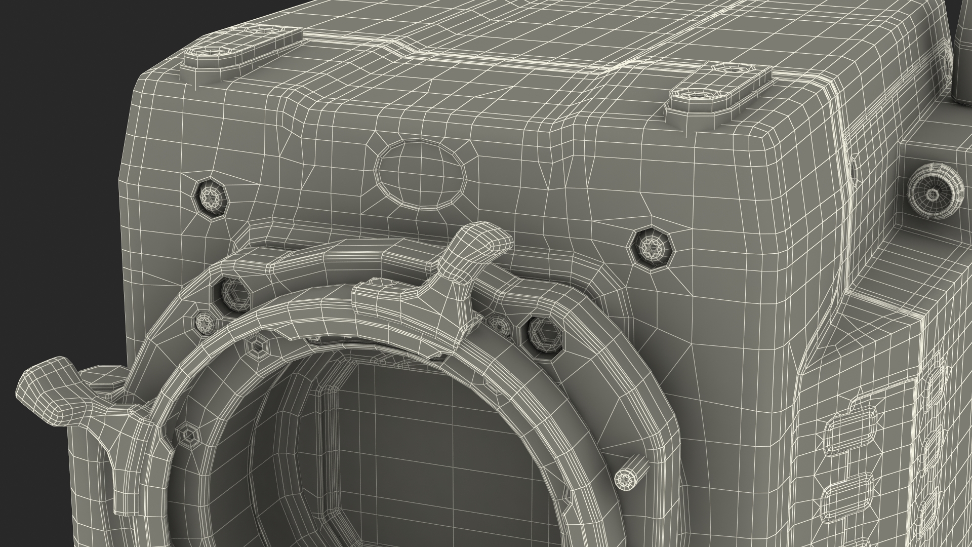 3D Digital Cinema Camera Body