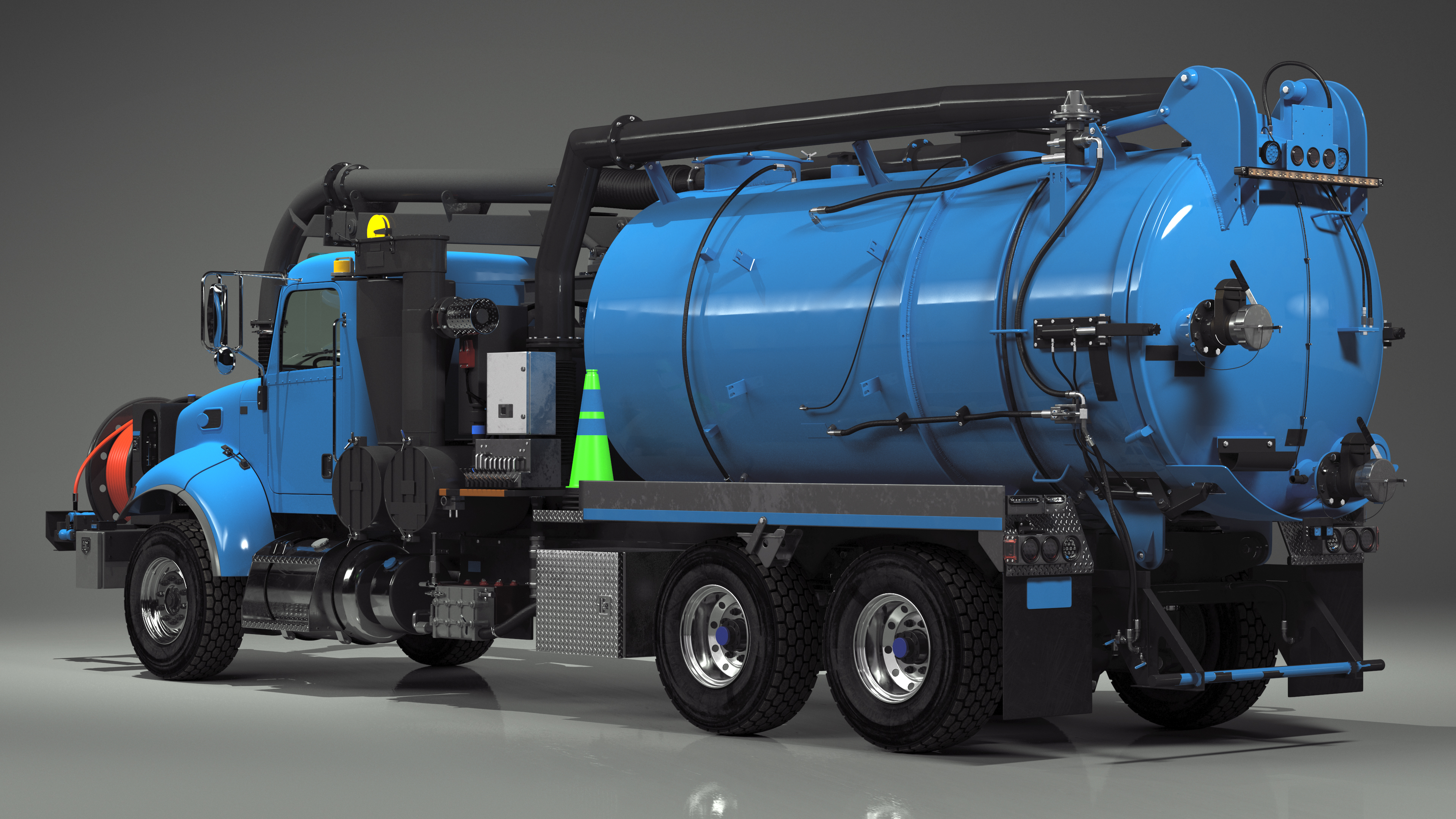 3D model Sewer Cleaner Hydro Excavation