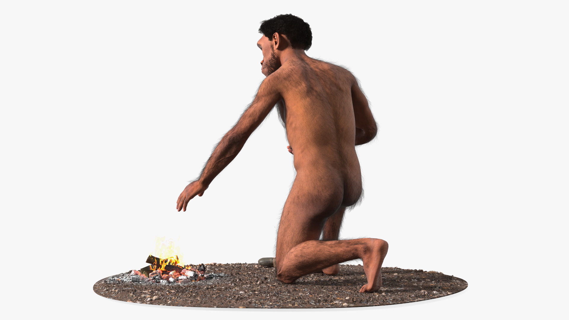Homo Erectus by Bonfire Fur 3D