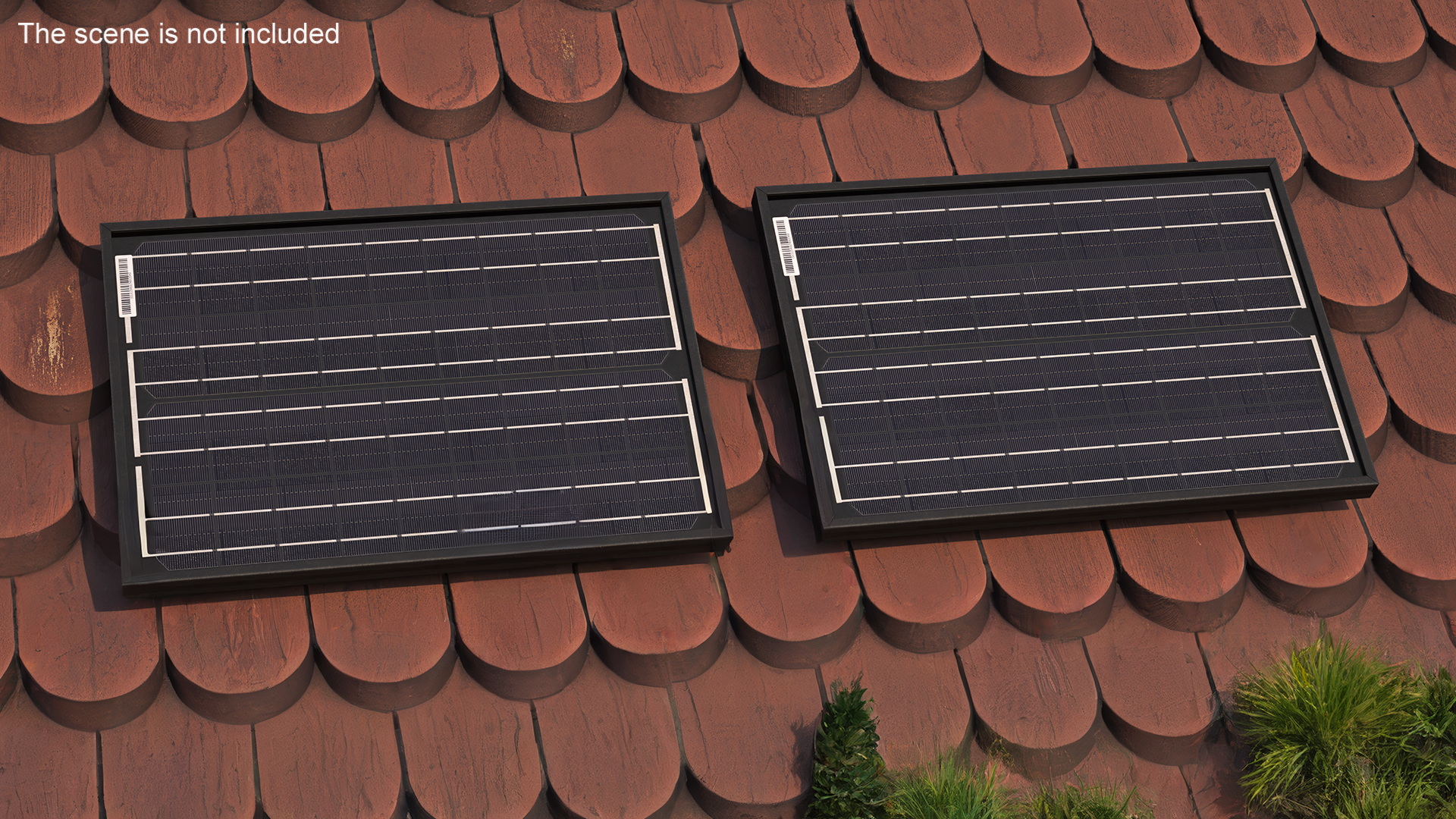 3D Solar Battery model