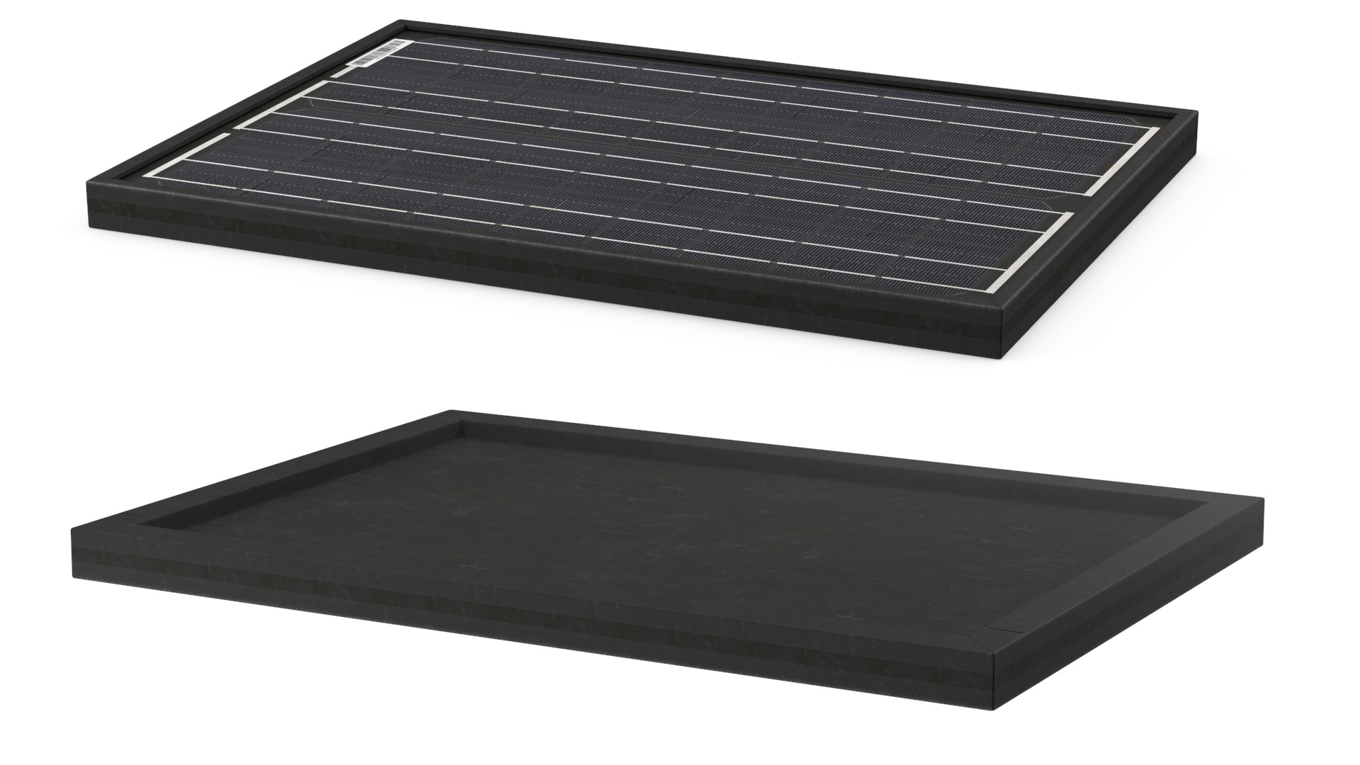 3D Solar Battery model