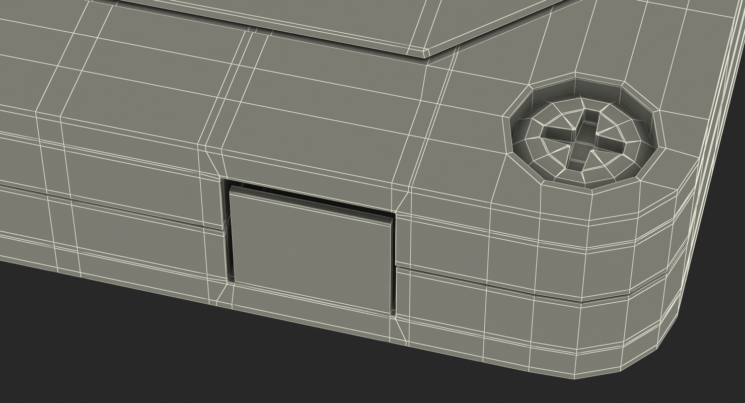 3D model Transparent Old Audio Cassette