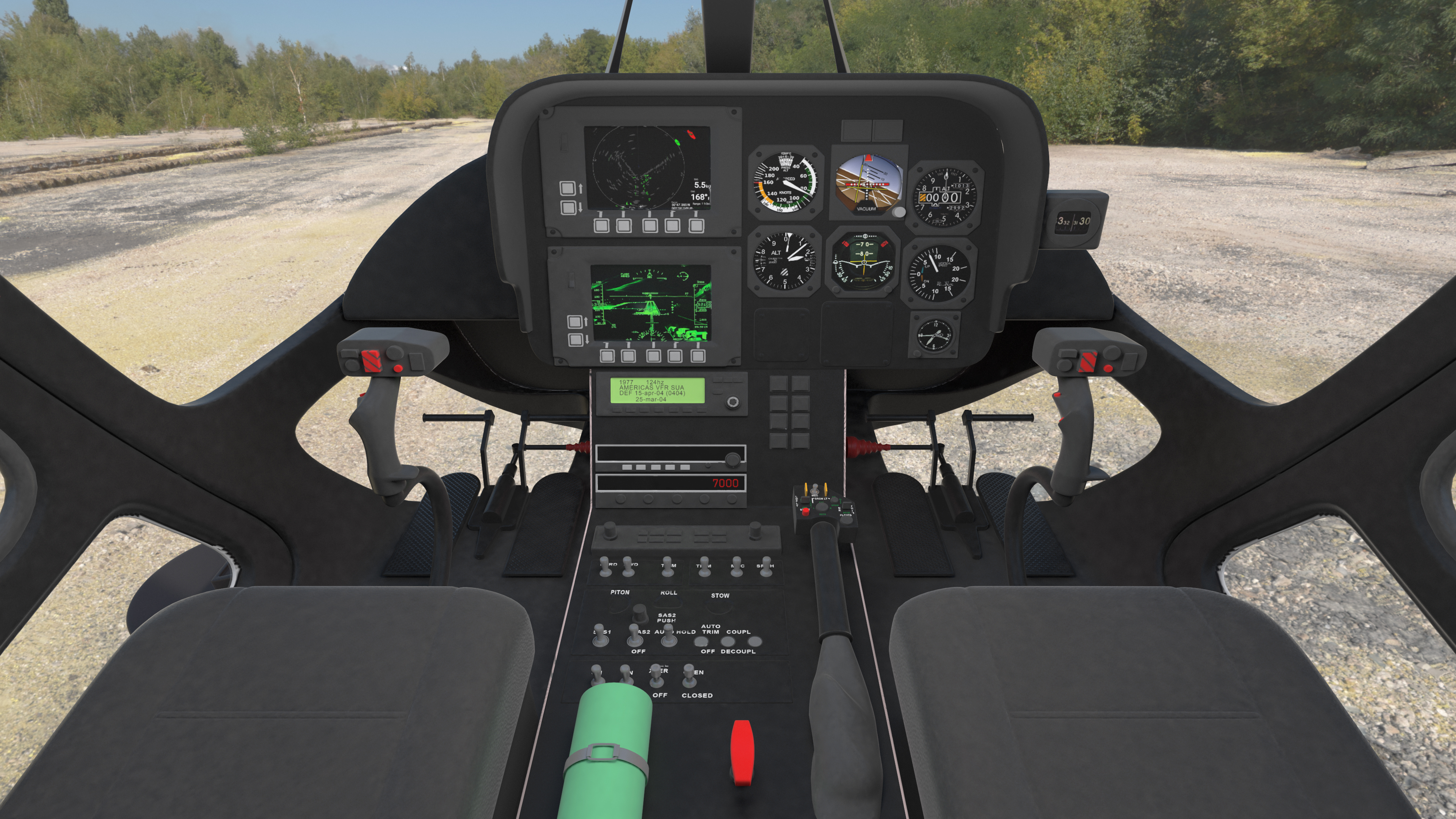 Police Helicopter AgustaWestland AW119 Koala 3D model