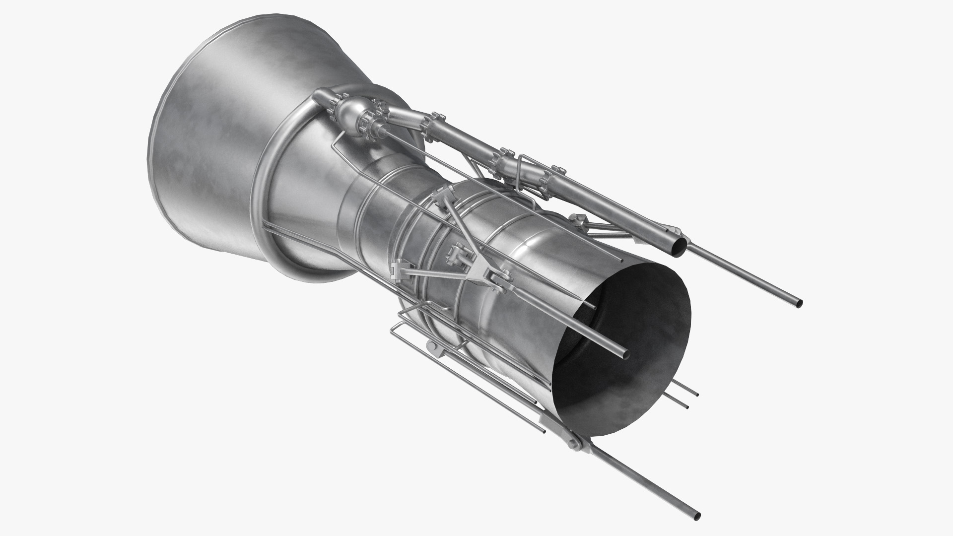 3D Rocket Engine model