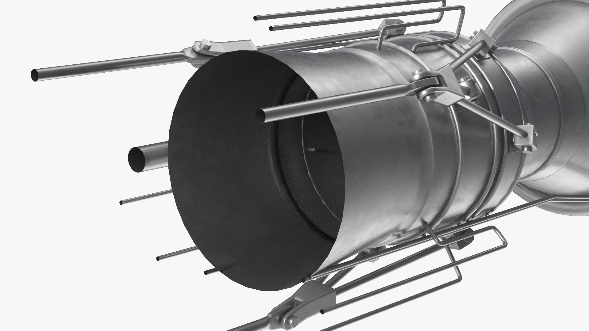 3D Rocket Engine model