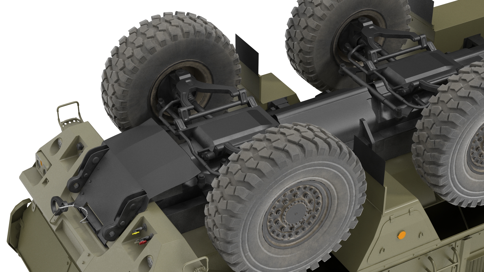 KAMAZ 63968 Typhoon MRAP Vehicle 3D