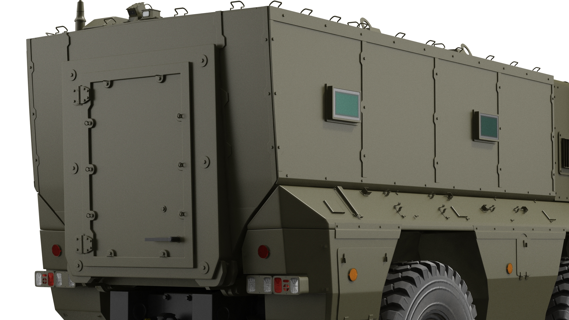 KAMAZ 63968 Typhoon MRAP Vehicle 3D