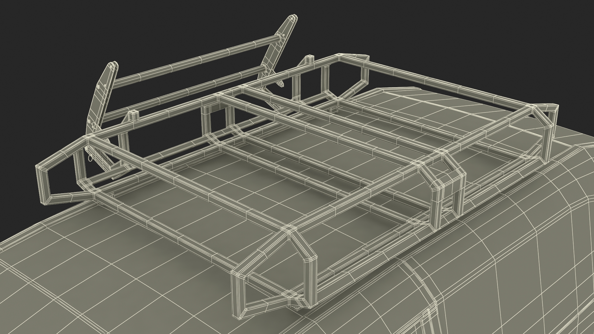 Minibus Electric White Rigged 3D model