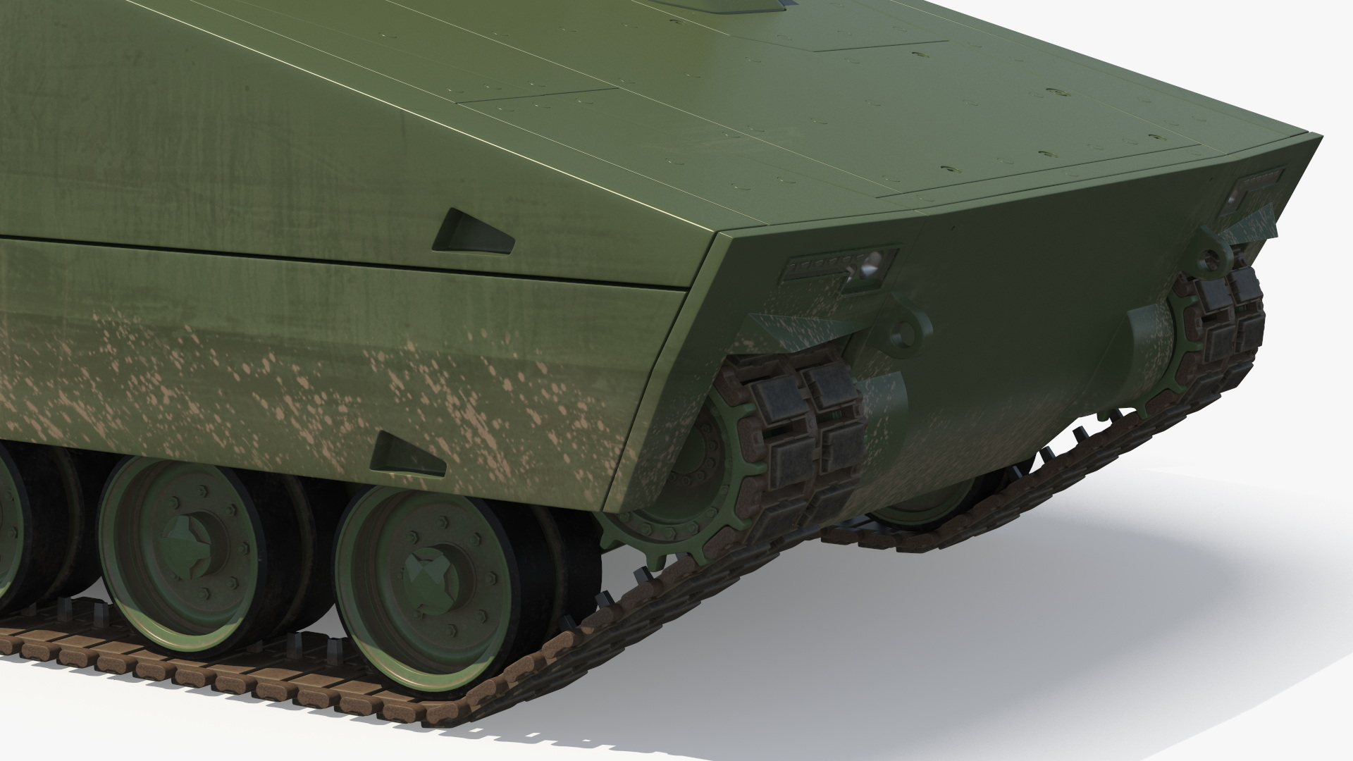 3D model New Generation Tracked Infantry Fighting Vehicle Rigged