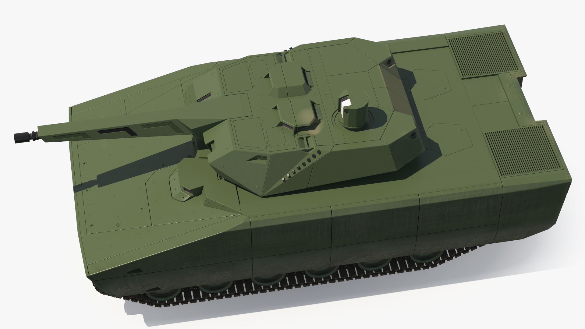 3D model New Generation Tracked Infantry Fighting Vehicle Rigged
