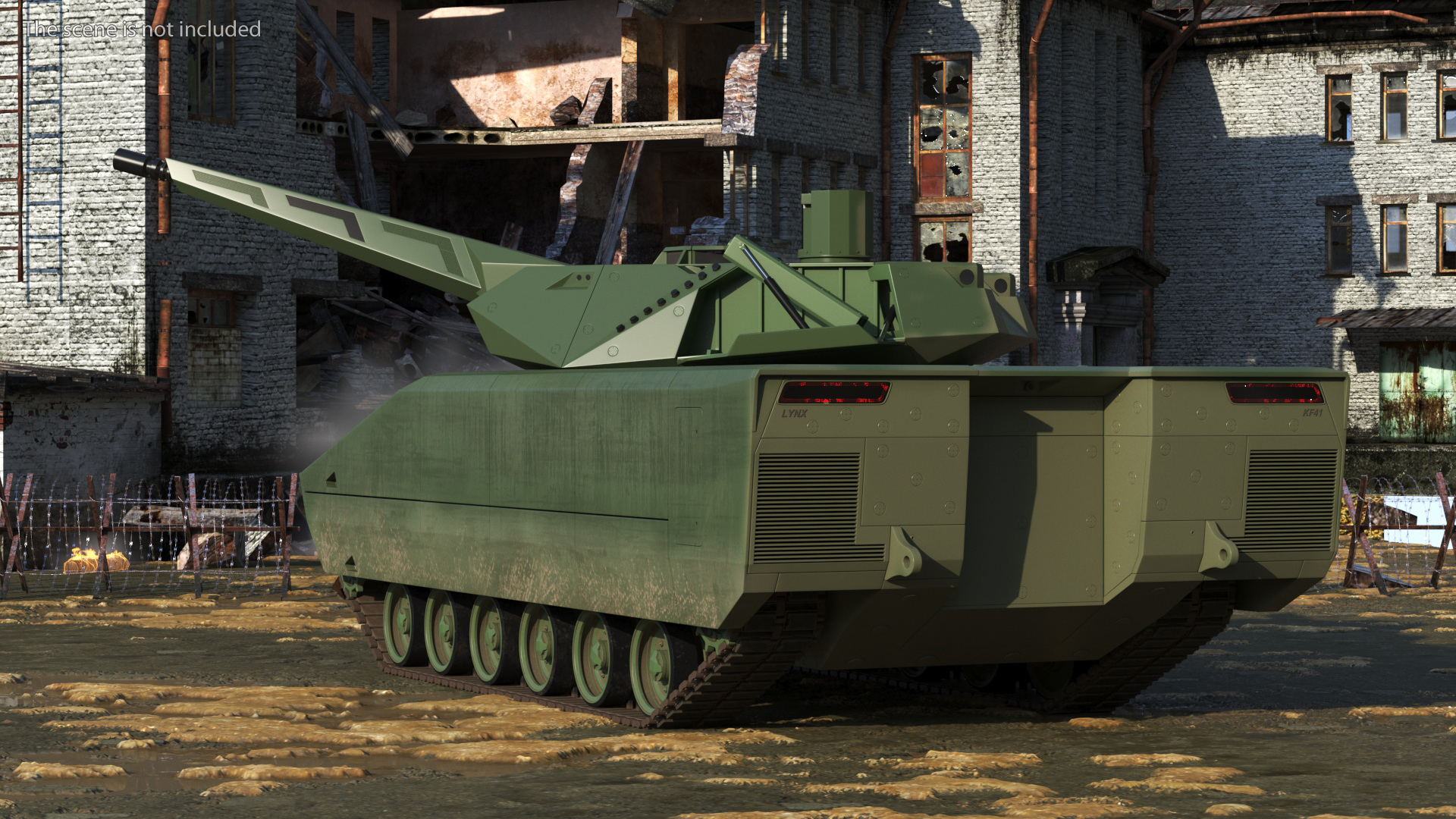 3D model New Generation Tracked Infantry Fighting Vehicle Rigged