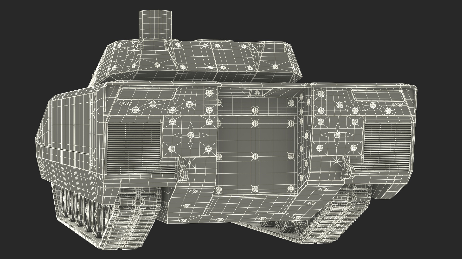 3D model New Generation Tracked Infantry Fighting Vehicle Rigged