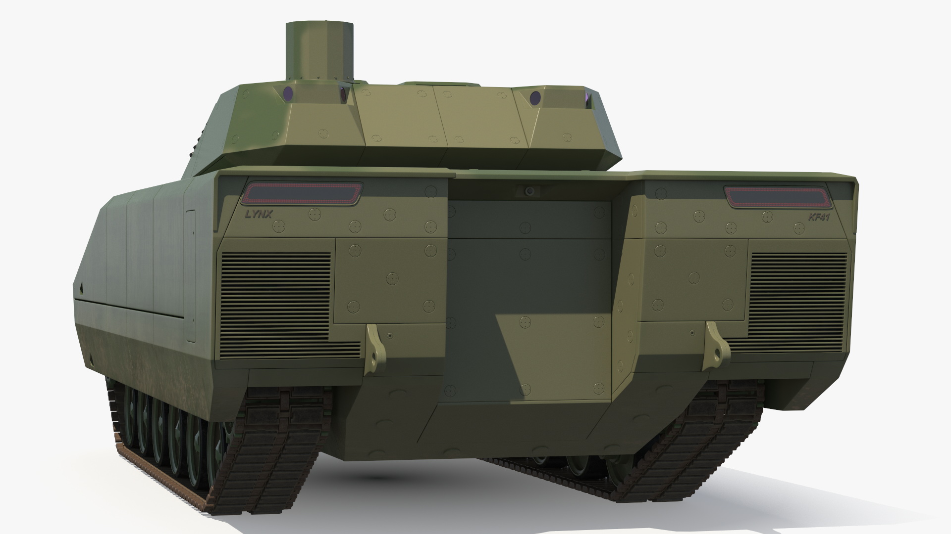 3D model New Generation Tracked Infantry Fighting Vehicle Rigged