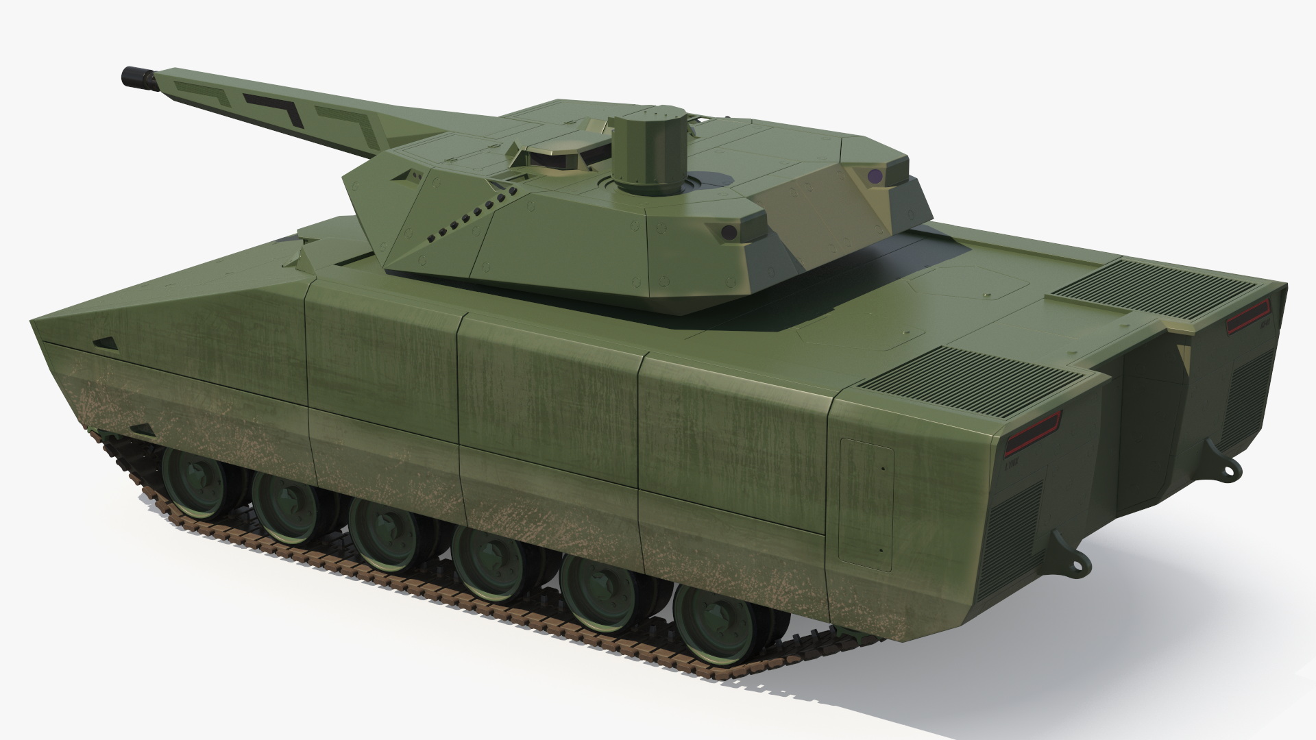 3D model New Generation Tracked Infantry Fighting Vehicle Rigged