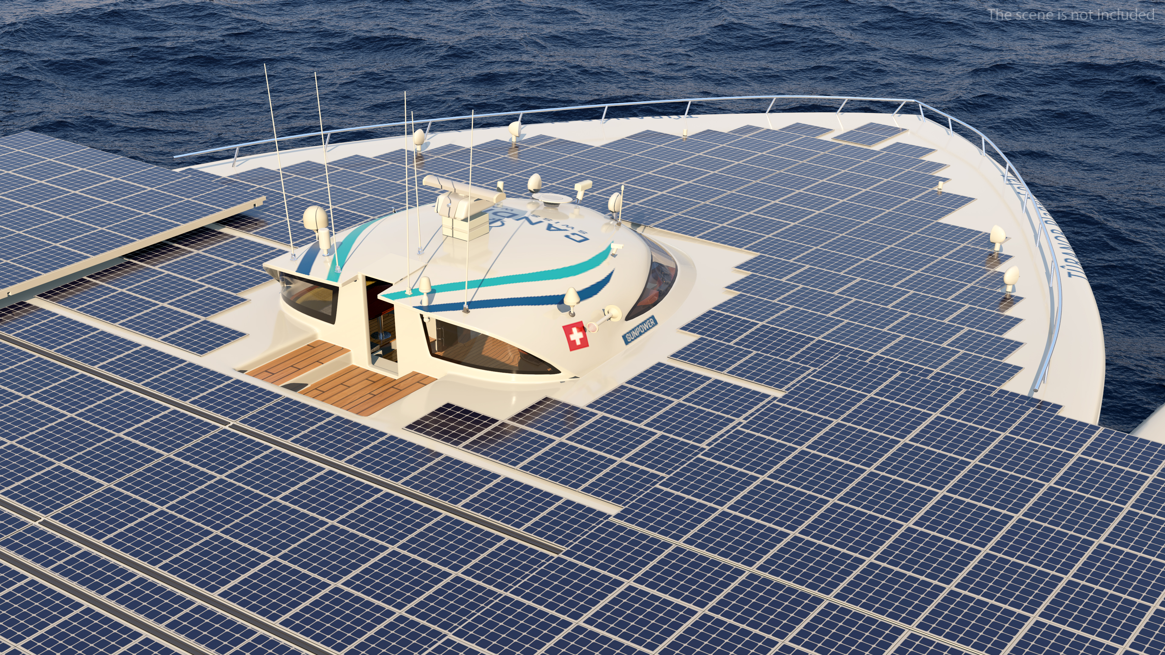 Turanor PlanetSolar Boat 3D model